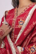 Zellbury | Unstitched 3 Piece Jacquard | Embroidered Shirt Shalwar Dupatta - 1803 - House Of Hania