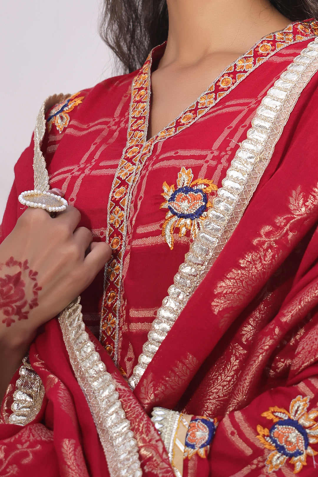 Zellbury | Unstitched 3 Piece Jacquard | Embroidered Shirt Shalwar Dupatta - 1803 - House Of Hania