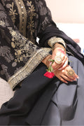 Zellbury | Unstitched 3 Piece Jacquard | Embroidered Shirt Shalwar Dupatta - 1806 - House Of Hania