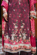 Zellbury | Unstitched 3 Piece Karandi | Shirt Shalwar Dupatta - 0301 - House Of Hania