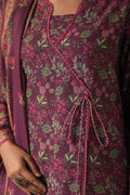 Zellbury | Unstitched 3 Piece Karandi | Shirt Shalwar Dupatta - 0377 - House Of Hania