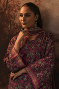 Zellbury | Unstitched 3 Piece Karandi | Shirt Shalwar Dupatta - 0377 - House Of Hania