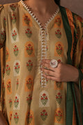 Zellbury | Unstitched 3 Piece Karandi | Shirt Shalwar Dupatta - 0379 - House Of Hania