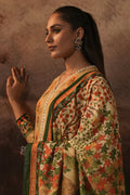 Zellbury | Unstitched 3 Piece Karandi | Shirt Shalwar Dupatta - 0379 - House Of Hania