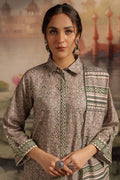 Zellbury | Unstitched 3 Piece Karandi | Shirt Shalwar Dupatta - 0457 - House Of Hania