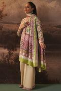 Zellbury | Unstitched 3 Piece Karandi | Shirt Shalwar Dupatta - 0458 - House Of Hania