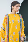 Zellbury | Unstitched 3 Piece Khaddar | Embroidered Shirt Dupatta - 0799 - House Of Hania