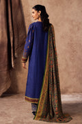 Zellbury | Unstitched 3 Piece Khaddar | Embroidered Shirt Shalwar Dupatta - 0221 - House Of Hania