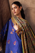 Zellbury | Unstitched 3 Piece Khaddar | Embroidered Shirt Shalwar Dupatta - 0221 - House Of Hania