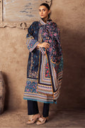 Zellbury | Unstitched 3 Piece Khaddar | Embroidered Shirt Shalwar Dupatta - 0225 - House Of Hania