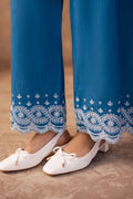 Zellbury | Unstitched 3 Piece Khaddar | Embroidered Shirt Shalwar Dupatta - 0226 - House Of Hania
