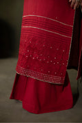 Zellbury | Unstitched 3 Piece Khaddar | Embroidered Shirt Shalwar Dupatta - 0238 - House Of Hania