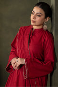 Zellbury | Unstitched 3 Piece Khaddar | Embroidered Shirt Shalwar Dupatta - 0238 - House Of Hania