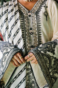 Zellbury | Unstitched 3 Piece Khaddar | Embroidered Shirt Shalwar Dupatta - 0239 - House Of Hania