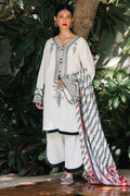 Zellbury | Unstitched 3 Piece Khaddar | Embroidered Shirt Shalwar Dupatta - 0239 - House Of Hania