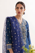 Zellbury | Unstitched 3 Piece Khaddar | Embroidered Shirt Shalwar Dupatta - 0295 - House Of Hania