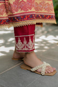 Zellbury | Unstitched 3 Piece Khaddar | Embroidered Shirt Shalwar Dupatta - 0309 - House Of Hania
