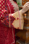Zellbury | Unstitched 3 Piece Khaddar | Embroidered Shirt Shalwar Dupatta - 0309 - House Of Hania