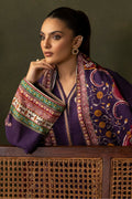 Zellbury | Unstitched 3 Piece Khaddar | Embroidered Shirt Shalwar Dupatta - 0311 - House Of Hania