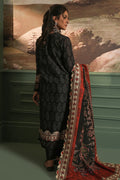 Zellbury | Unstitched 3 Piece Khaddar | Embroidered Shirt Shalwar Dupatta - 0480 - House Of Hania