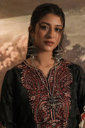 Zellbury | Unstitched 3 Piece Khaddar | Embroidered Shirt Shalwar Dupatta - 0480 - House Of Hania