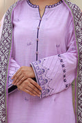 Zellbury | Unstitched 3 Piece Khaddar | Embroidered Shirt Shalwar Dupatta - 0854 - House Of Hania