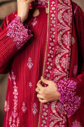 Zellbury | Unstitched 3 Piece Khaddar | Embroidered Shirt Shalwar Shawl - 0231 - House Of Hania