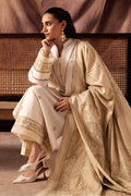 Zellbury | Unstitched 3 Piece Khaddar | Embroidered Shirt Shalwar Shawl - 0232 - House Of Hania