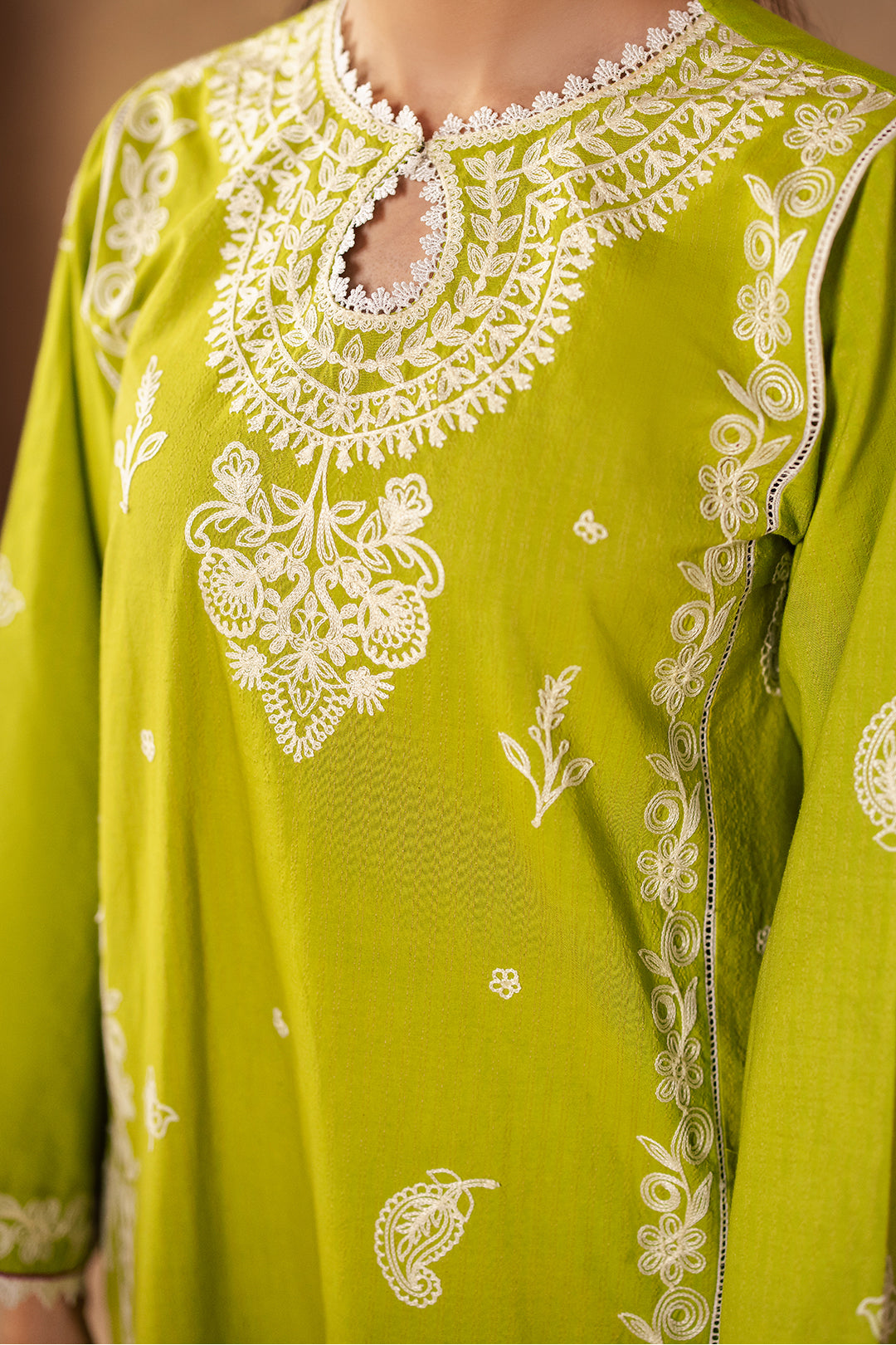 Zellbury | Unstitched 3 Piece Khaddar | Embroidered Shirt Shalwar Shawl - 0316 - House Of Hania