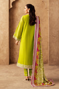 Zellbury | Unstitched 3 Piece Khaddar | Embroidered Shirt Shalwar Shawl - 0316 - House Of Hania