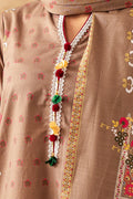 Zellbury | Unstitched 3 Piece Khaddar | Shirt Shalwar Dupatta - 0190 - House Of Hania