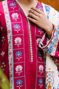 Zellbury | Unstitched 3 Piece Khaddar | Shirt Shalwar Dupatta - 0197 - House Of Hania