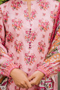 Zellbury | Unstitched 3 Piece Khaddar | Shirt Shalwar Dupatta - 0212 - House Of Hania