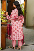 Zellbury | Unstitched 3 Piece Khaddar | Shirt Shalwar Dupatta - 0212 - House Of Hania