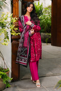 Zellbury | Unstitched 3 Piece Khaddar | Shirt Shalwar Dupatta - 0269 - House Of Hania