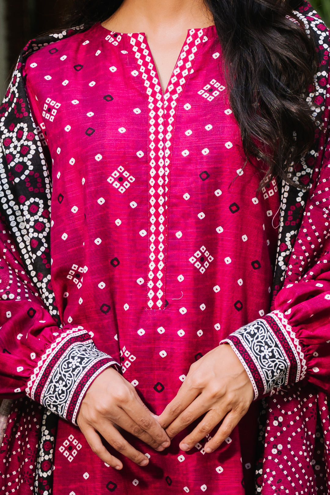 Zellbury | Unstitched 3 Piece Khaddar | Shirt Shalwar Dupatta - 0269 - House Of Hania