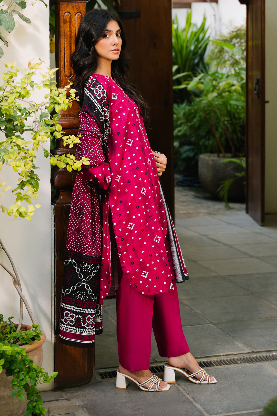 Zellbury | Unstitched 3 Piece Khaddar | Shirt Shalwar Dupatta - 0269 - House Of Hania