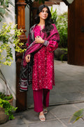 Zellbury | Unstitched 3 Piece Khaddar | Shirt Shalwar Dupatta - 0269 - House Of Hania