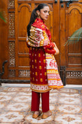 Zellbury | Unstitched 3 Piece Khaddar | Shirt Shalwar Dupatta - 0271 - House Of Hania