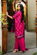 Zellbury | Unstitched 3 Piece Khaddar | Shirt Shalwar Dupatta - 0272 - House Of Hania