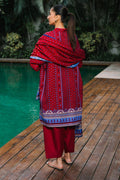 Zellbury | Unstitched 3 Piece Khaddar | Shirt Shalwar Dupatta - 0273 - House Of Hania