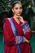 Zellbury | Unstitched 3 Piece Khaddar | Shirt Shalwar Dupatta - 0273 - House Of Hania