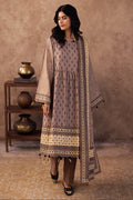 Zellbury | Unstitched 3 Piece Khaddar | Shirt Shalwar Dupatta - 0274 - House Of Hania