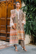 Zellbury | Unstitched 3 Piece Khaddar | Shirt Shalwar Dupatta - 0276 - House Of Hania