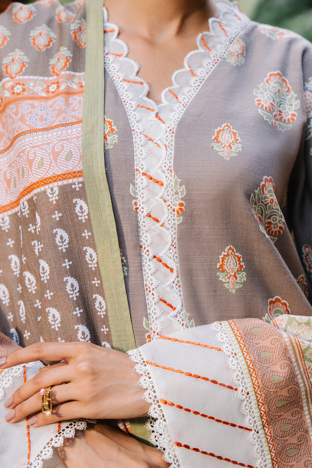 Zellbury | Unstitched 3 Piece Khaddar | Shirt Shalwar Dupatta - 0276 - House Of Hania