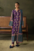 Zellbury | Unstitched 3 Piece Khaddar | Shirt Shalwar Dupatta - 0279 - House Of Hania