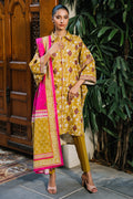 Zellbury | Unstitched 3 Piece Khaddar | Shirt Shalwar Dupatta - 0282 - House Of Hania