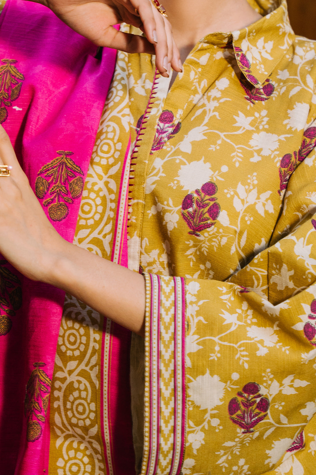 Zellbury | Unstitched 3 Piece Khaddar | Shirt Shalwar Dupatta - 0282 - House Of Hania