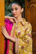 Zellbury | Unstitched 3 Piece Khaddar | Shirt Shalwar Dupatta - 0282 - House Of Hania