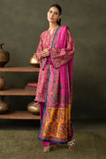 Zellbury | Unstitched 3 Piece Khaddar | Shirt Shalwar Dupatta - 0287 - House Of Hania